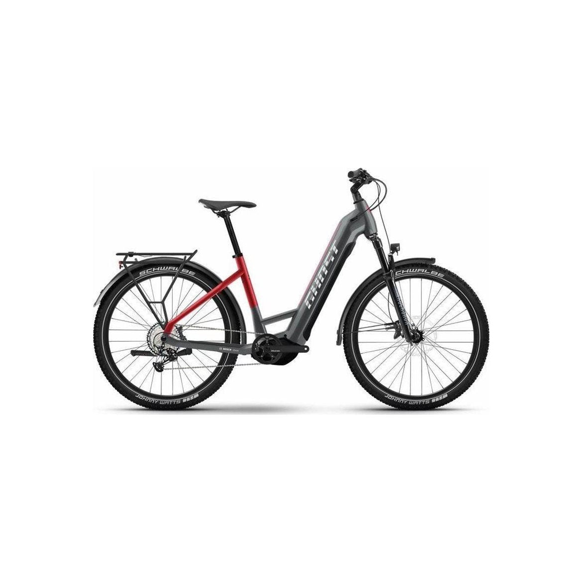 Ghost Elcykel Hybrid E-Teru B Pro EQ Low Dam Black/Red Svart/Röd