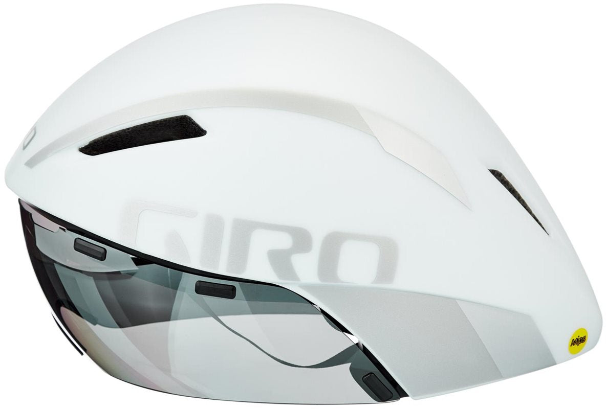 Giro Cykelhjälm AEROHEAD Mips Mat White/Silver