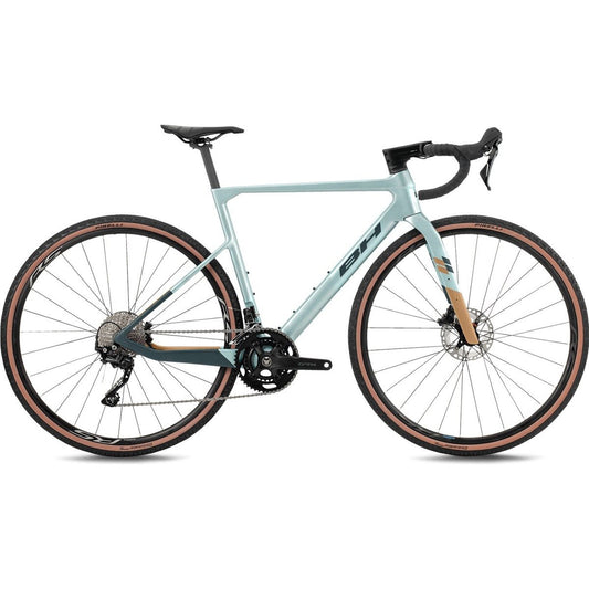 Gravel bike BH Gravelx Evo 2.5 R Sea Blue/Golden/Dark Green