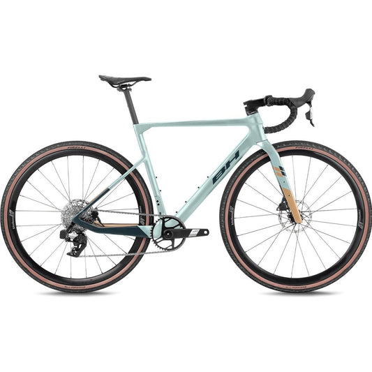 Gravel bike BH Gravelx Evo 4.5 R Sea Blue/Golden/Dark Green