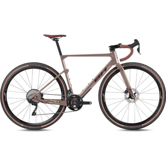 Gravel bike BH Gravelx Evo 5.0 AT Rose Gold/Dark Red/Dark Red