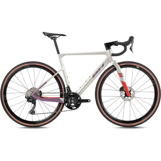 Gravel bike BH Gravelx Evo 5.5 R Pale/Lavanda/Dark Red