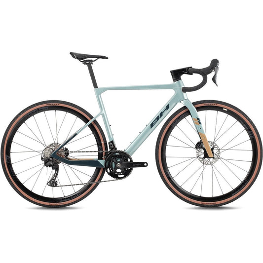 Gravel bike BH Gravelx Evo 5.5 R Sea Blue/Golden/Dark Green