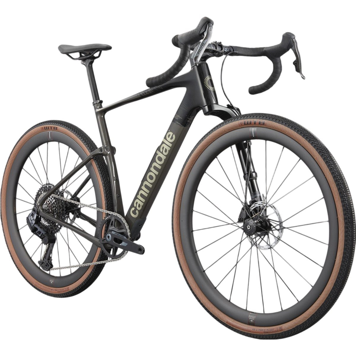 Gravel bike Cannondale Topstone Carbon 1 Lefty AXS Black