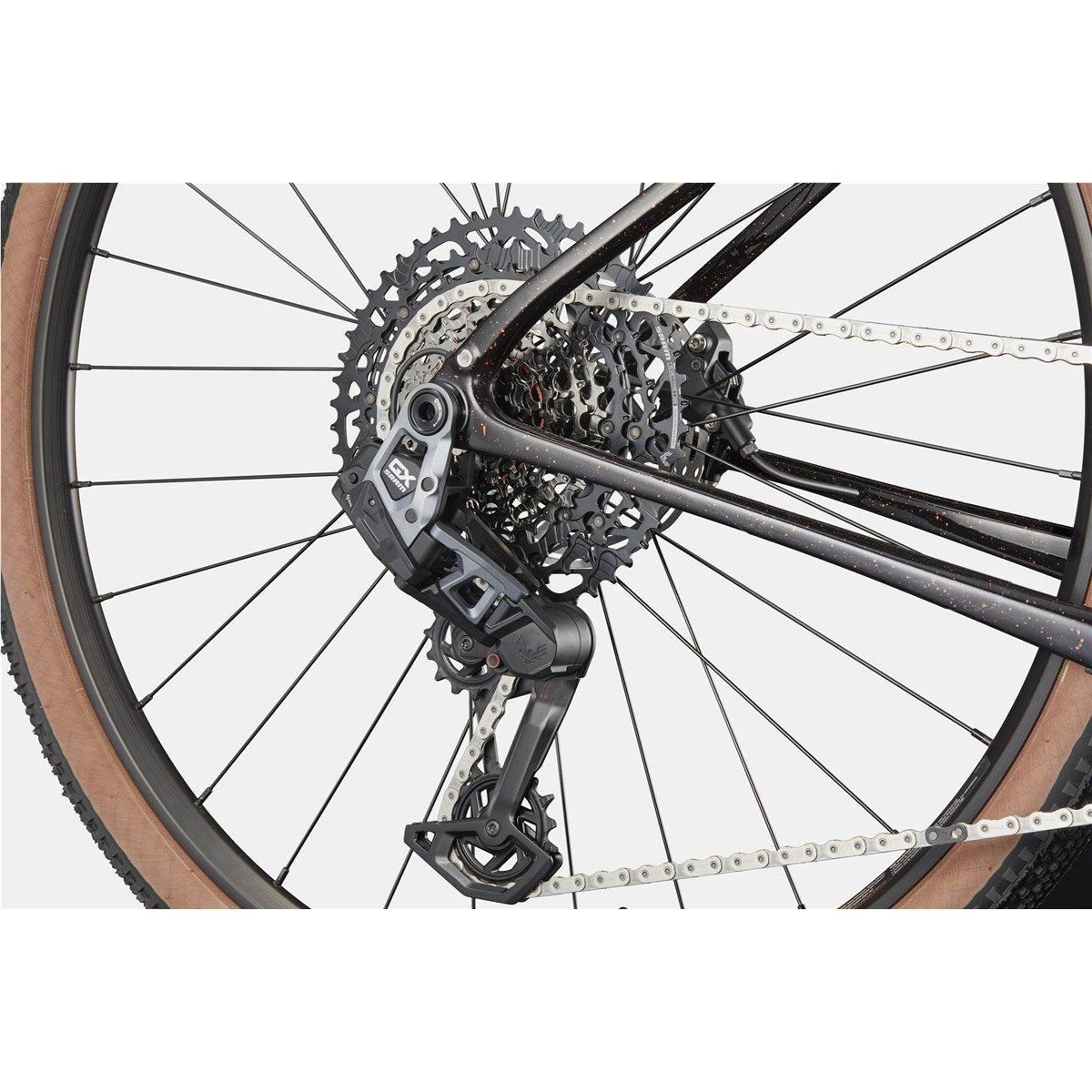 Gravel bike Cannondale Topstone Carbon 2 AXS SmartSense Copper Ore