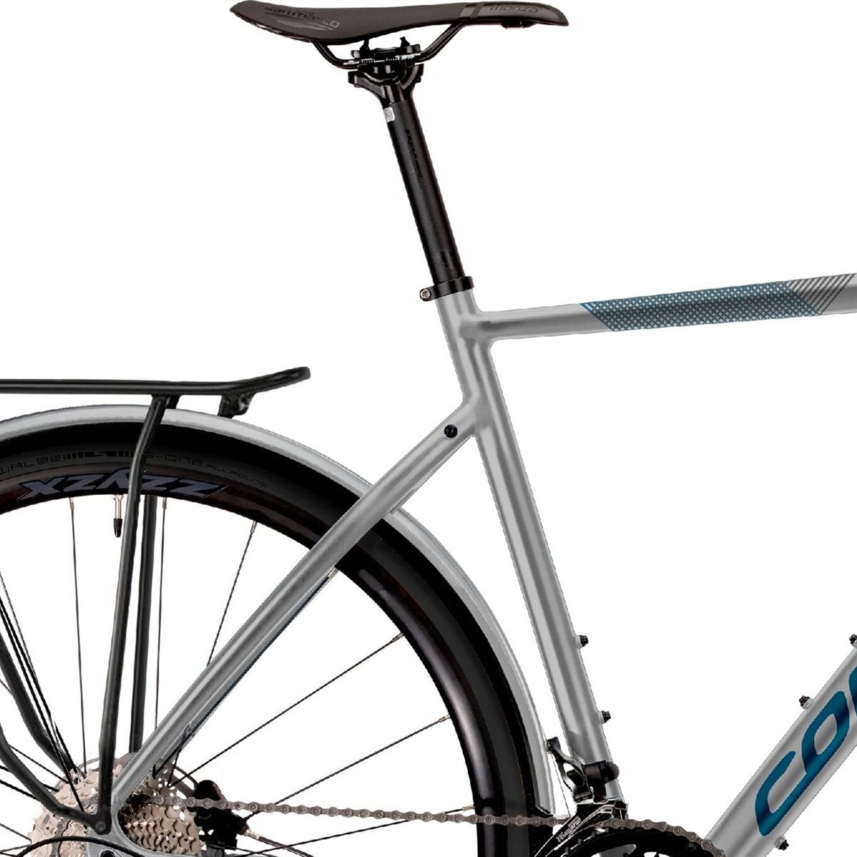 Gravel bike Corratec Allroad A EQ Silver/Petrol