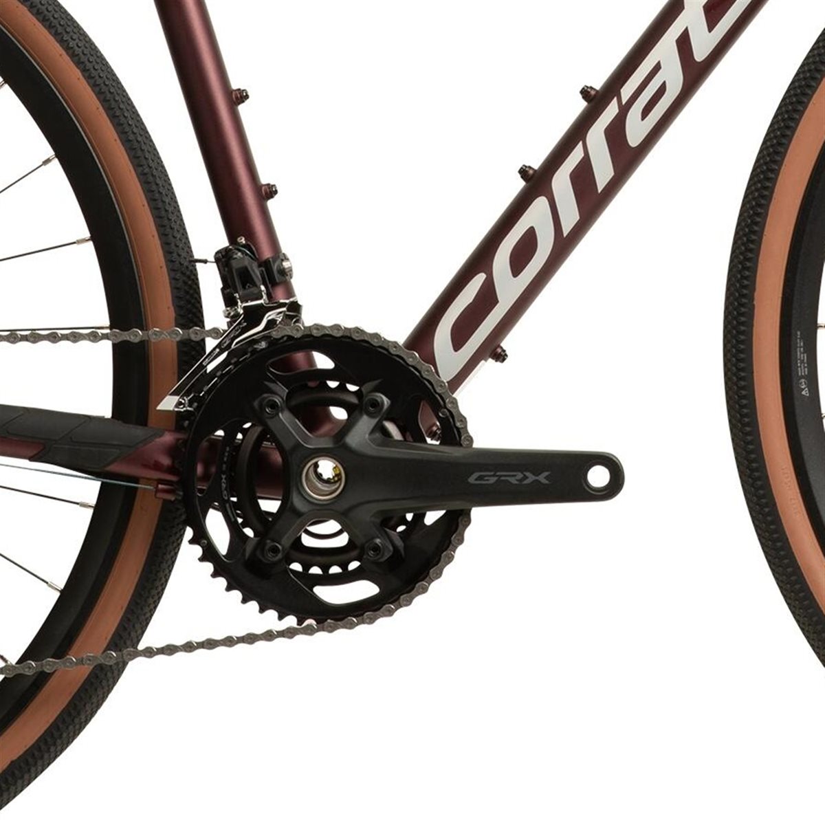 Gravel bike Corratec Allroad A2 Wine Red/Red/Antracite