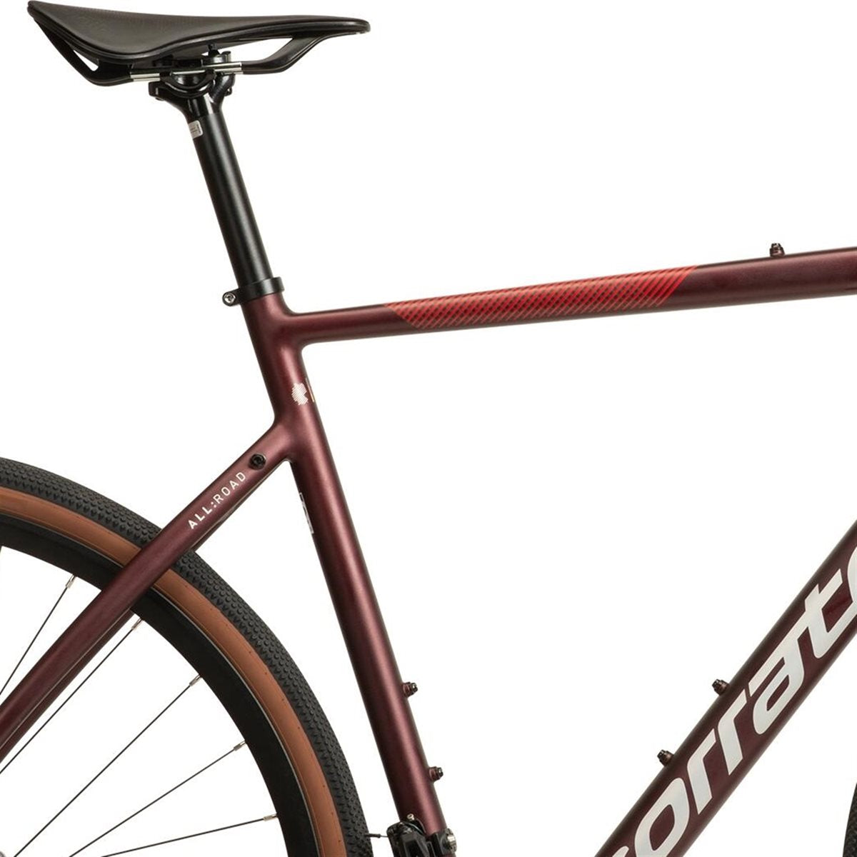 Gravel bike Corratec Allroad A2 Wine Red/Red/Antracite