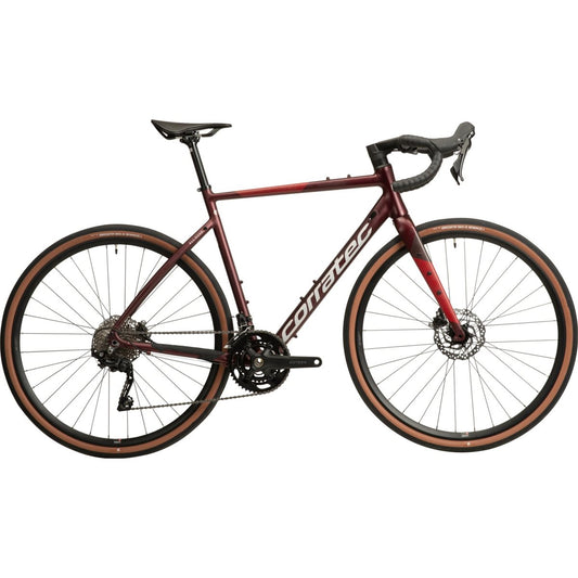 Gravel bike Corratec Allroad A2 Wine Red/Red/Antracite