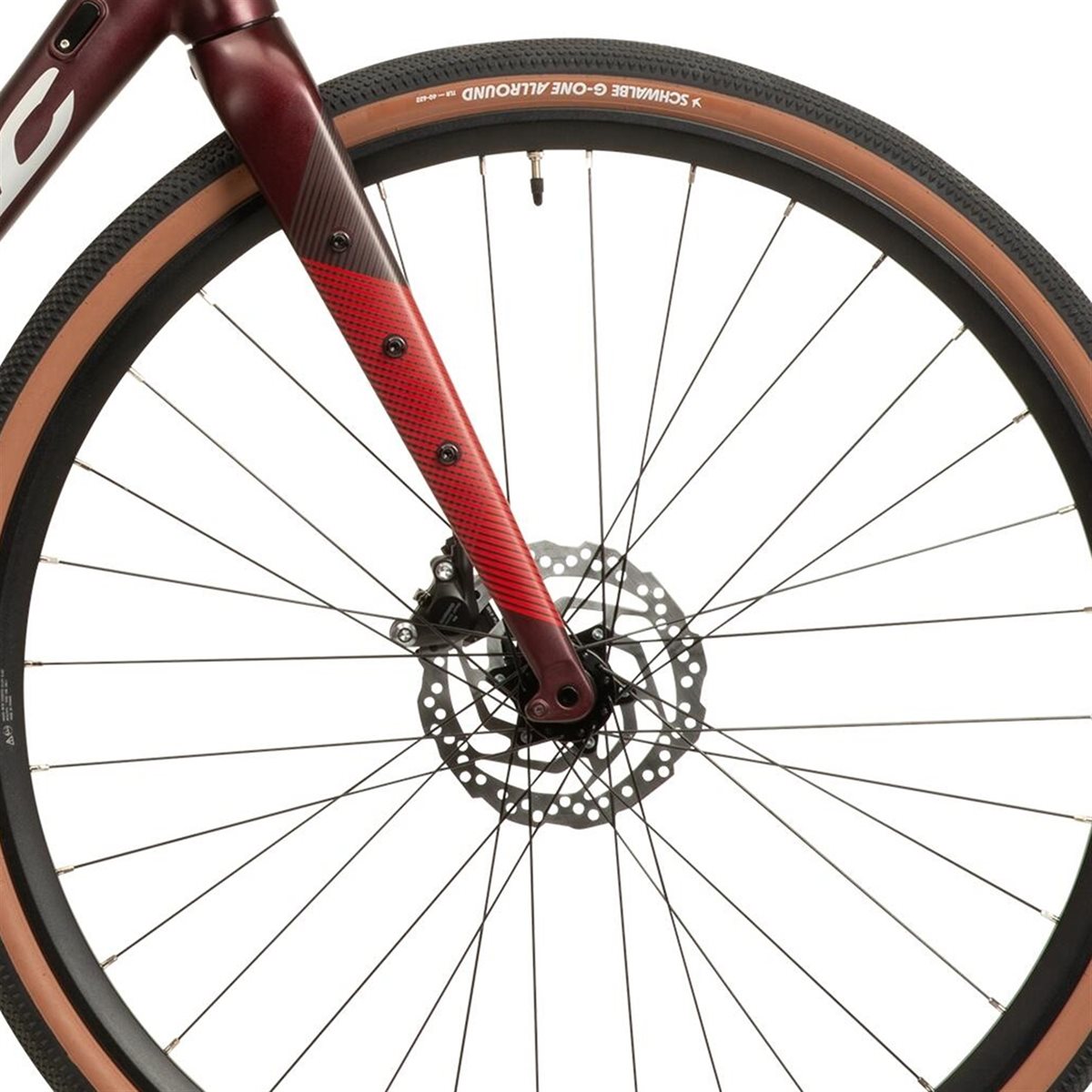 Gravel bike Corratec Allroad A2 Wine Red/Red/Antracite
