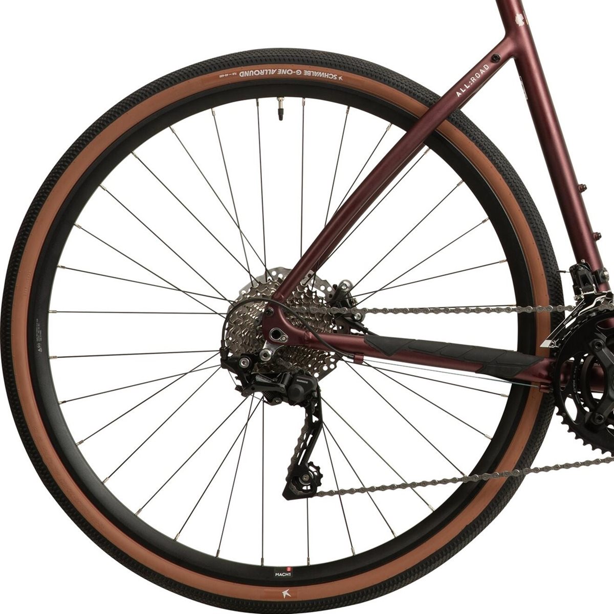 Gravel bike Corratec Allroad A2 Wine Red/Red/Antracite