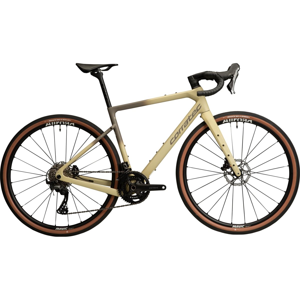 Gravel bike Corratec Allroad C2 Dark Beige/Dark Grey