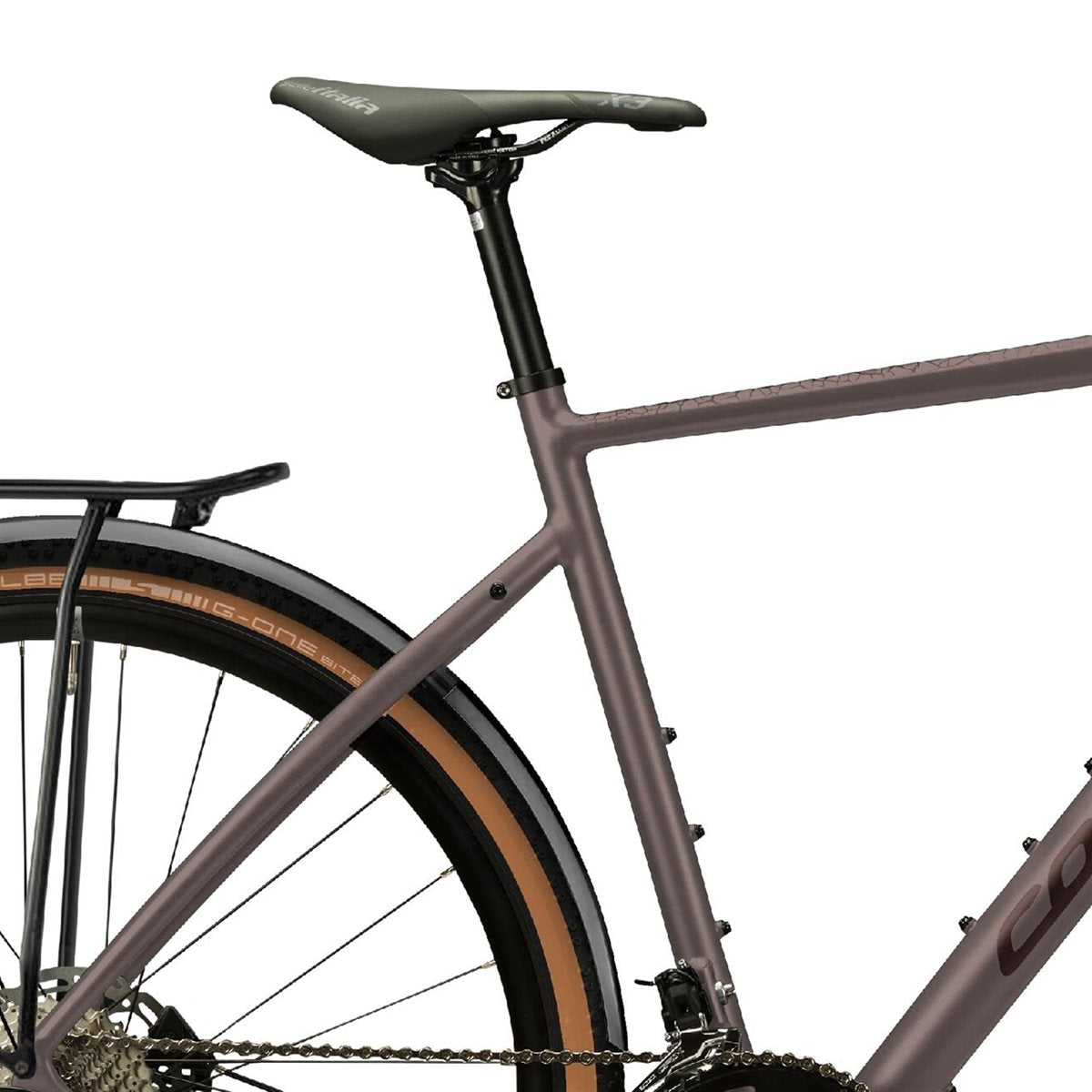 Gravel bike Corratec Allroad Travel EQ Bronze/Dark-Bronze
