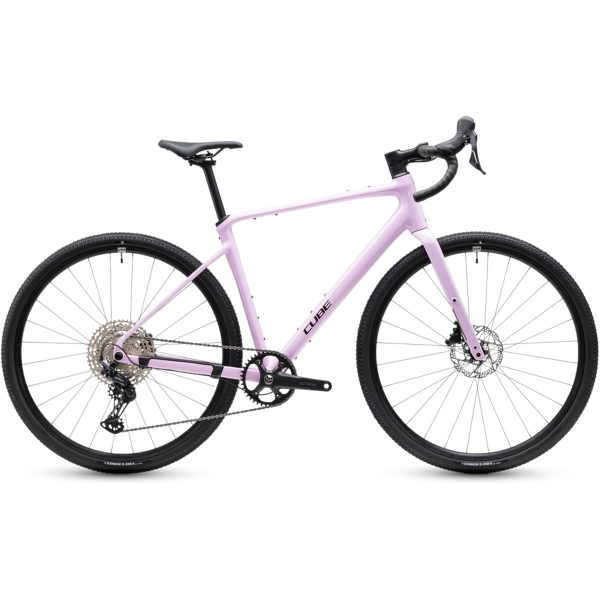 Gravel bike Cube Nuroad EX GRX822 Bubblegum/Black
