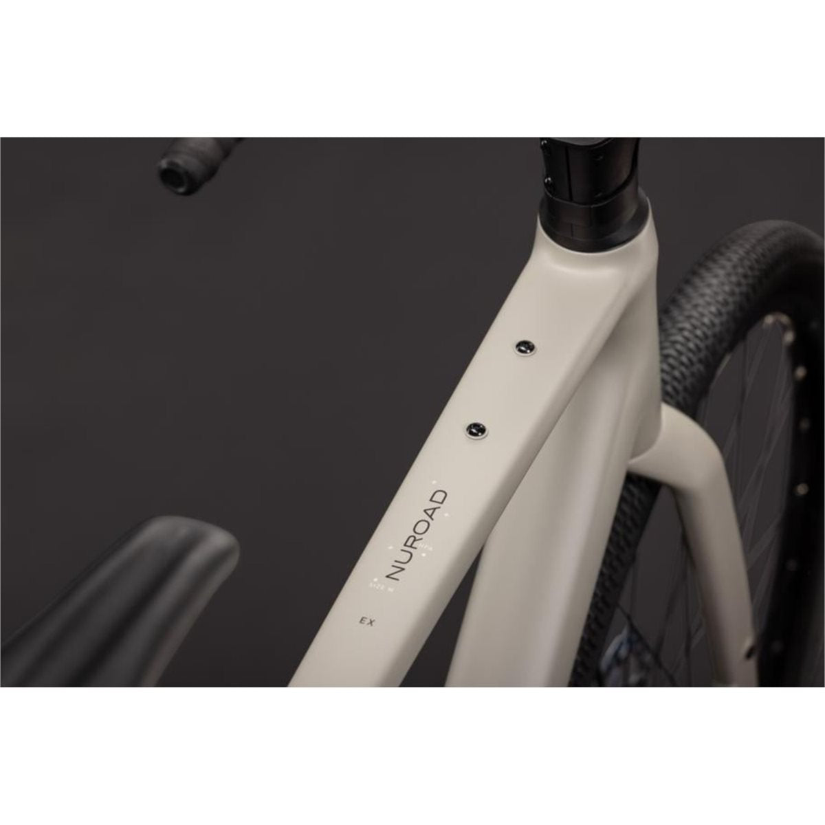 Gravel bike Cube Nuroad EX GRX822 Oatgrey/Black