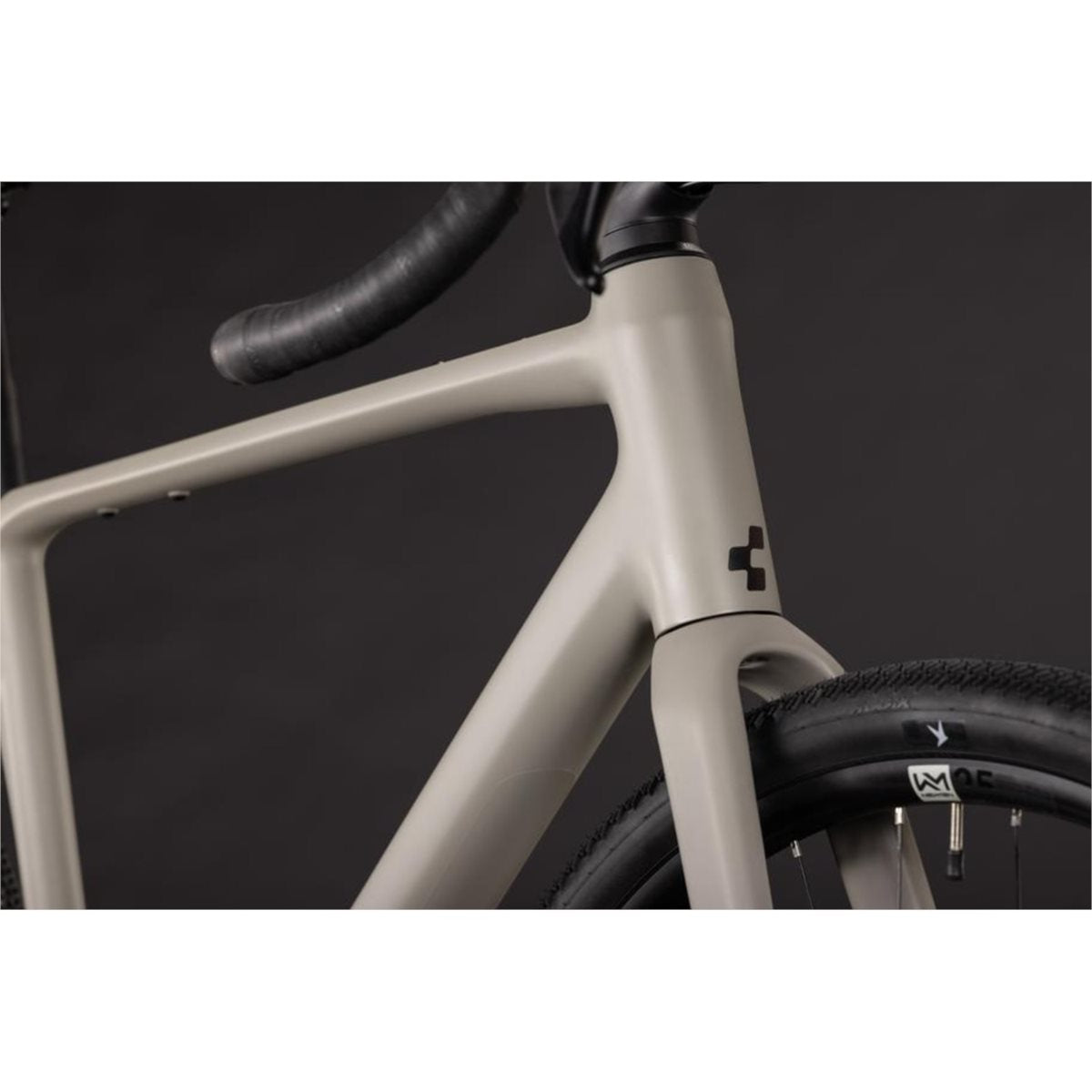 Gravel bike Cube Nuroad EX GRX822 Oatgrey/Black