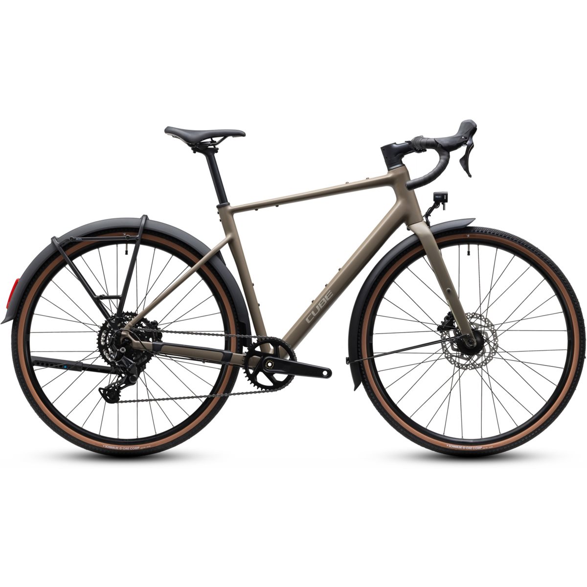 Gravel bike Cube Nuroad ONE FE Wood/Grey