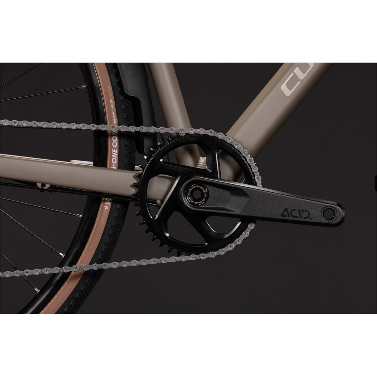 Gravel bike Cube Nuroad ONE FE Wood/Grey