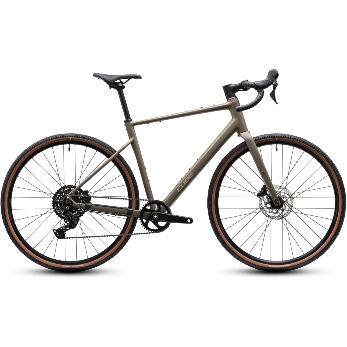 Gravel bike Cube Nuroad ONE Wood/Grey