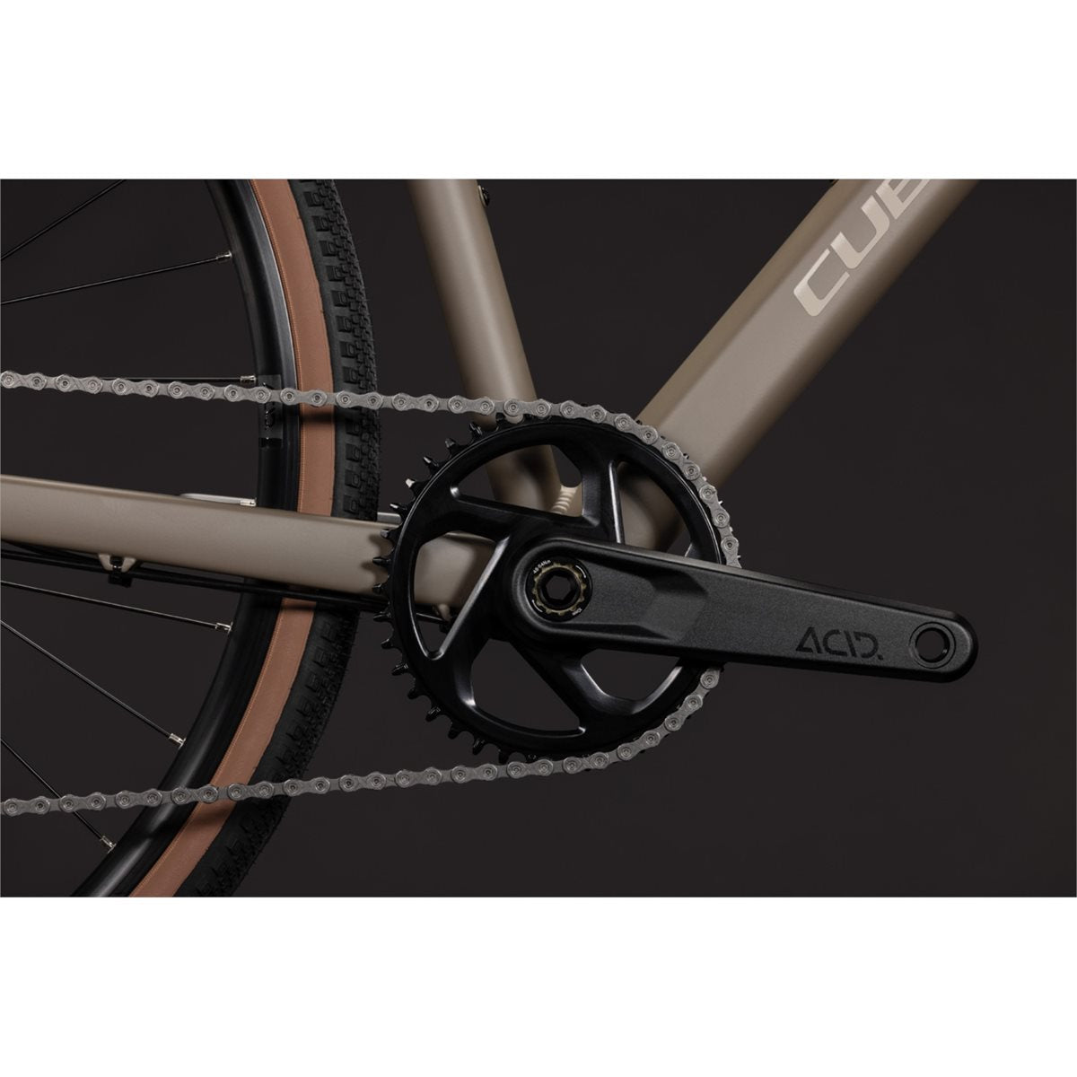 Gravel bike Cube Nuroad ONE Wood/Grey