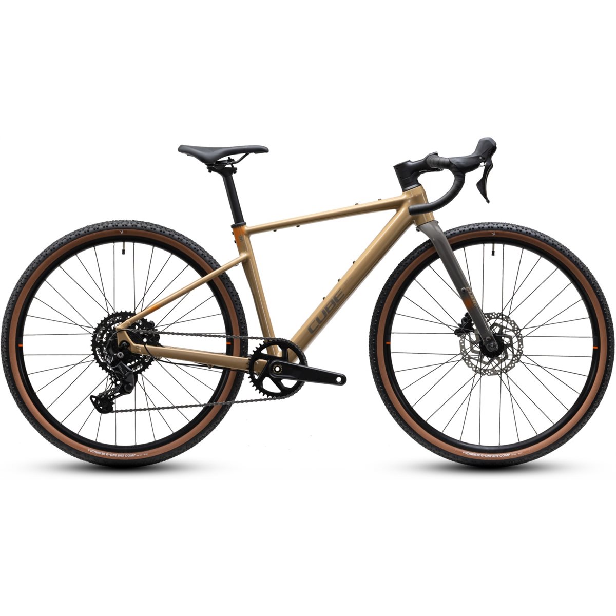 Gravel bike Cube Nuroad Rookie ONE Cappuccino/Brown