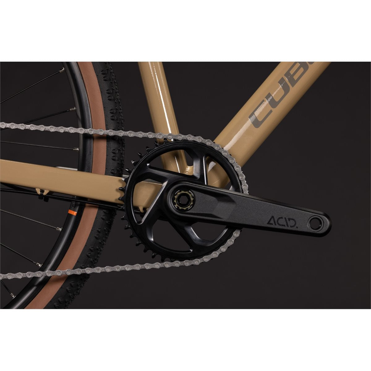 Gravel bike Cube Nuroad Rookie ONE Cappuccino/Brown
