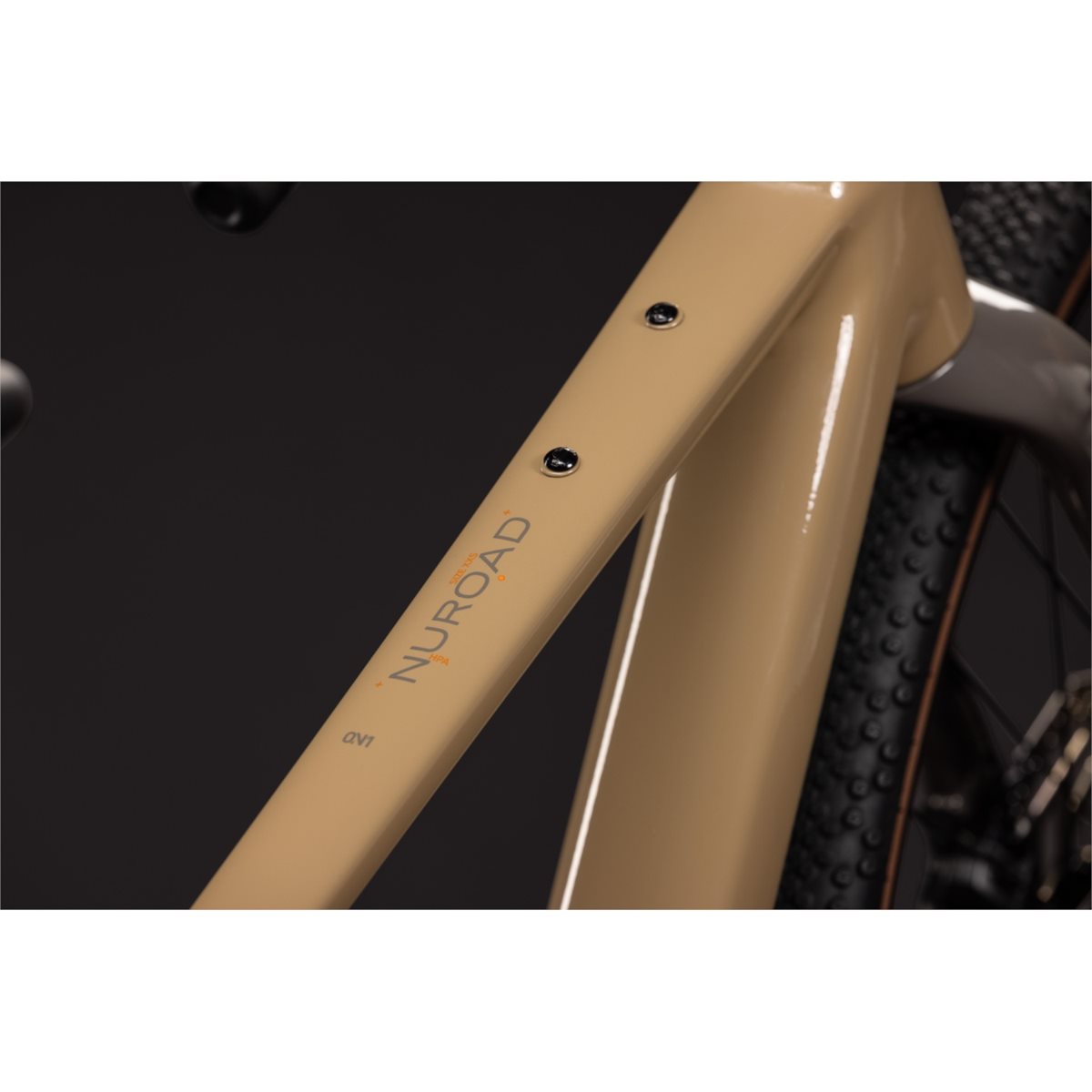 Gravel bike Cube Nuroad Rookie ONE Cappuccino/Brown