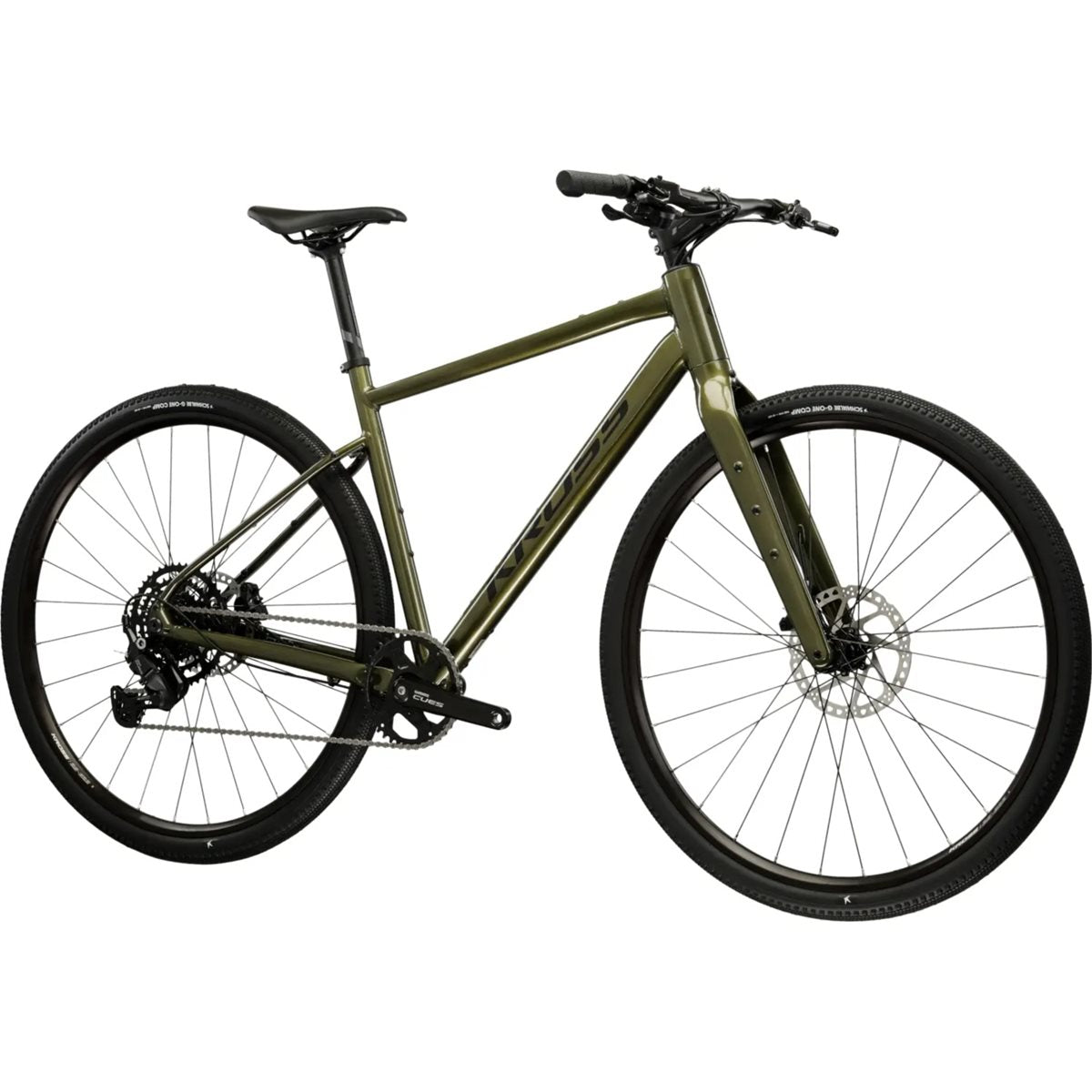 Gravel bike Kross Esker 1.0 FL Green/Graphite