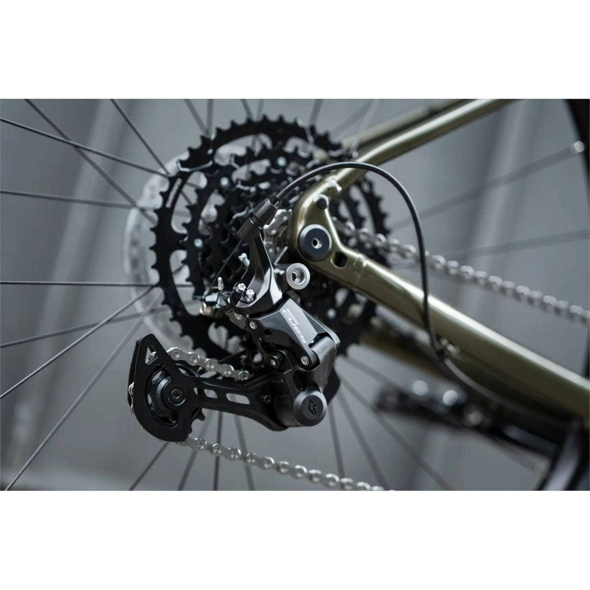 Gravel bike Kross Esker 1.0 FL Green/Graphite