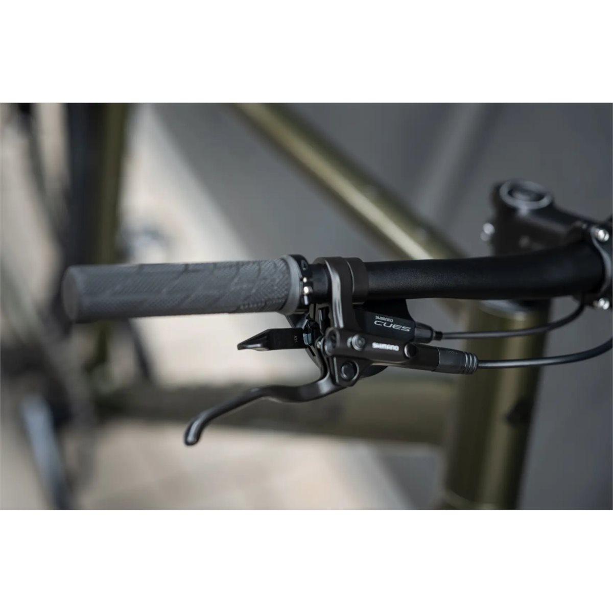 Gravel bike Kross Esker 1.0 FL Green/Graphite