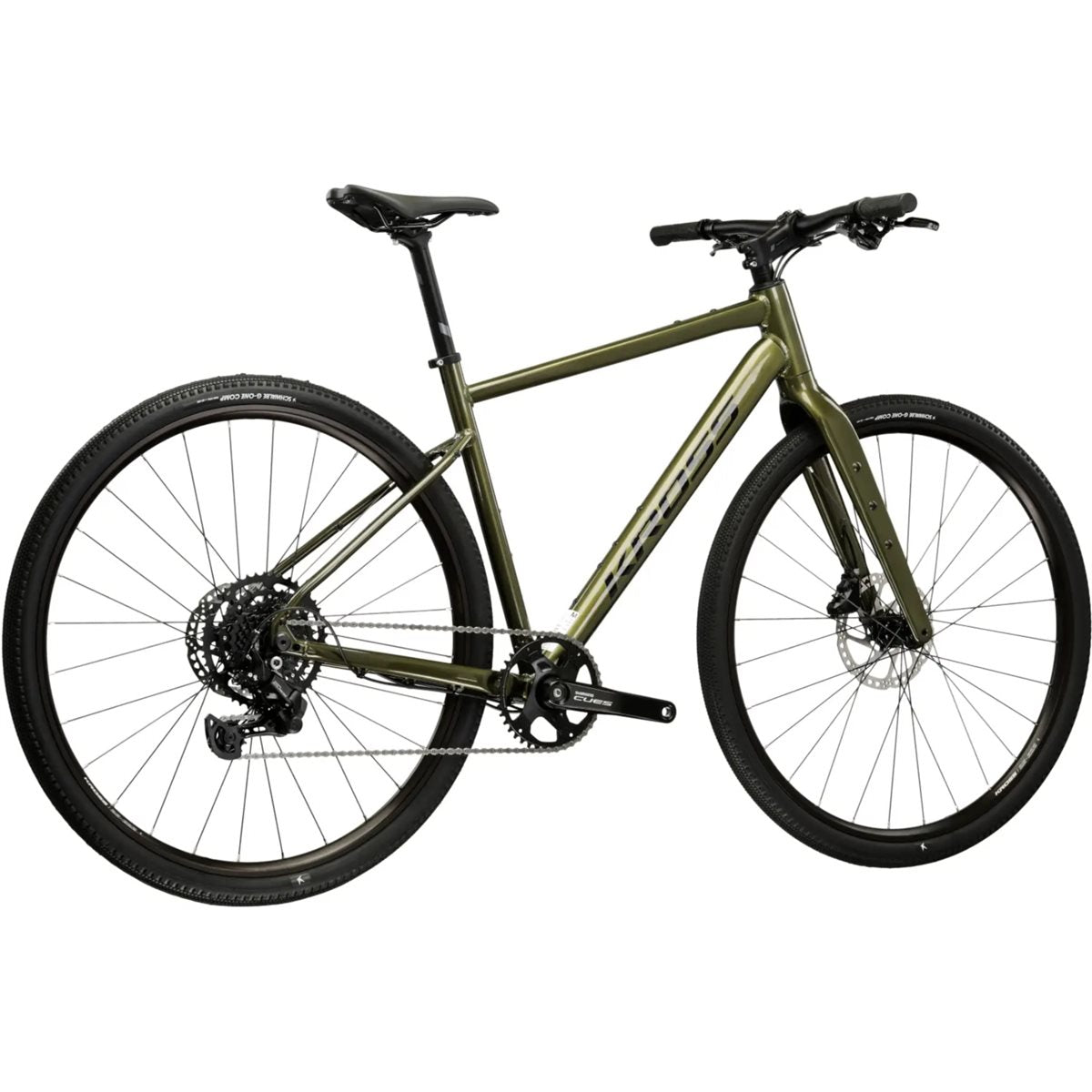 Gravel bike Kross Esker 1.0 FL Green/Graphite