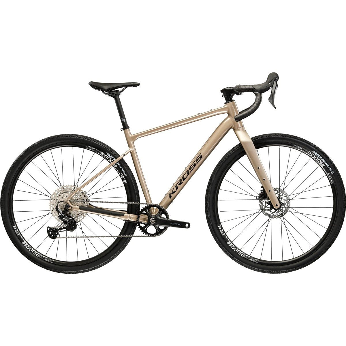 Gravel bike Kross Esker 5.0 Titanium/Black