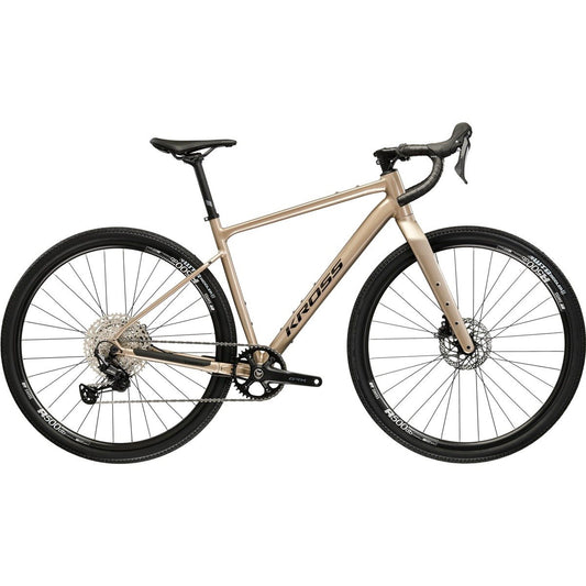 Gravel bike Kross Esker 5.0 Titanium/Black