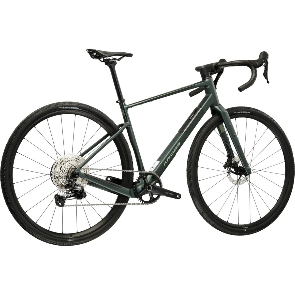 Gravel bike Kross Esker Adv 1.0 Green