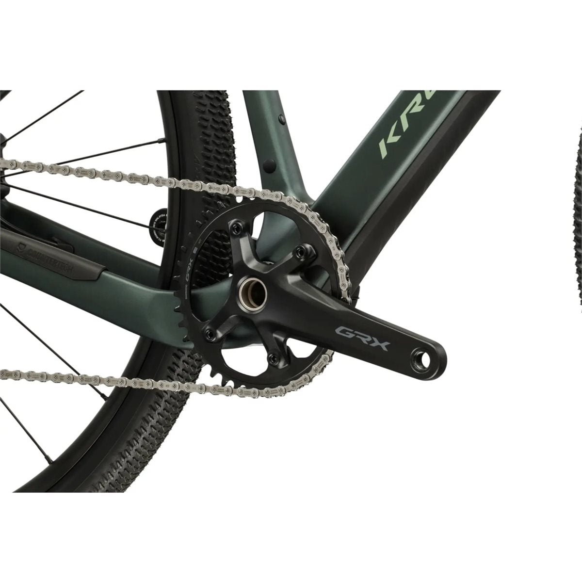 Gravel bike Kross Esker Adv 1.0 Green