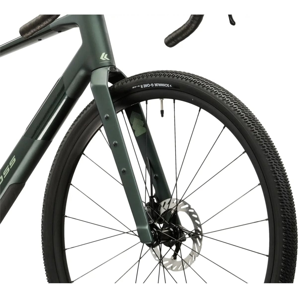 Gravel bike Kross Esker Adv 1.0 Green