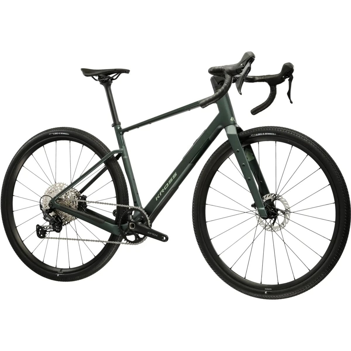 Gravel bike Kross Esker Adv 1.0 Green