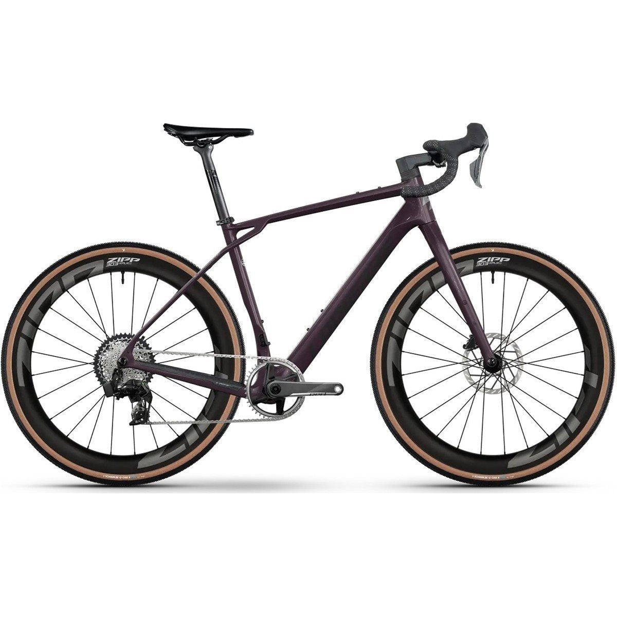 Gravel bike Lapierre Crosshill CF 8.0 Midnight Plum Purple