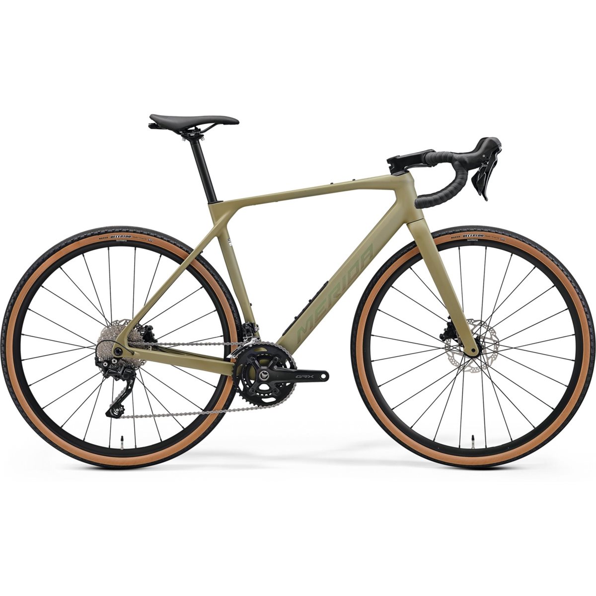 Gravel bike Merida Mission 4000 Silk Low Key Green/Green