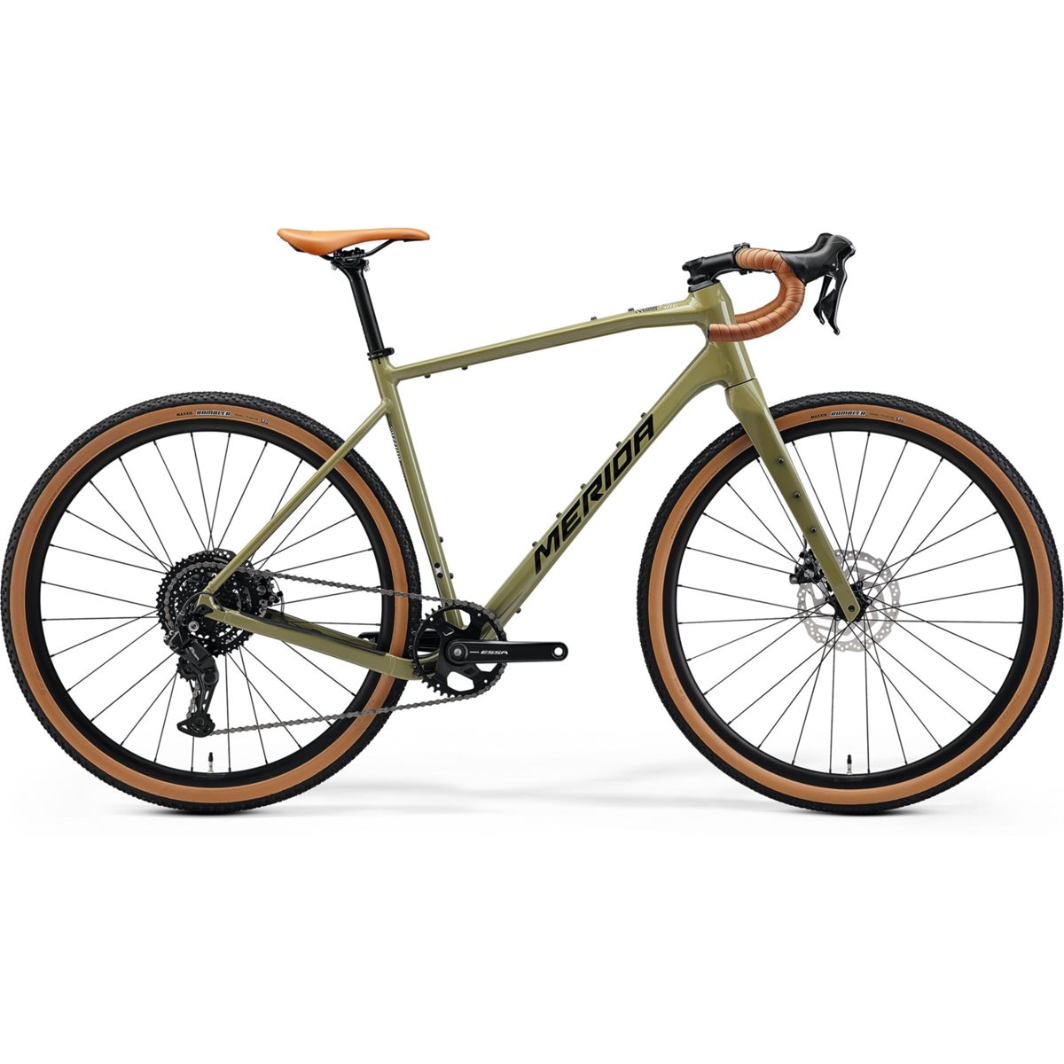 Gravel bike Merida Silex 200 Low Key Green/Black
