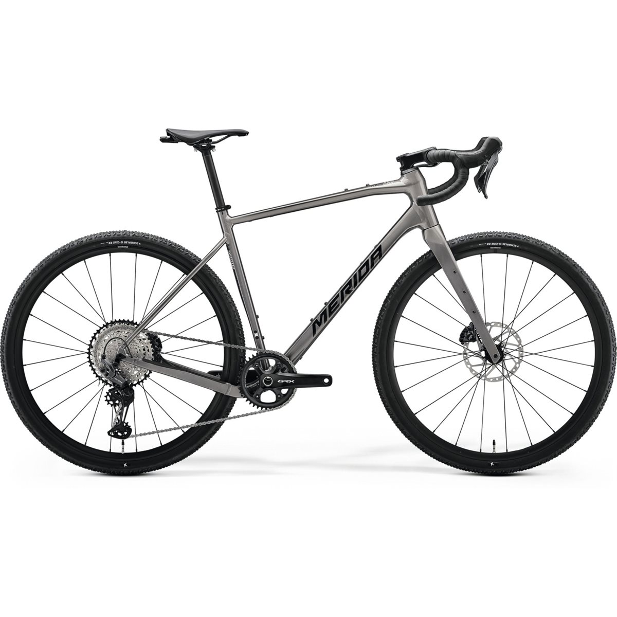 Gravel bike Merida Silex 700 Warm Slate Grey/Black