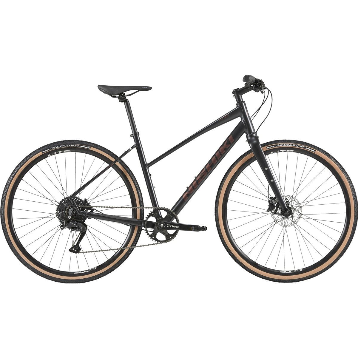 Gravel bike Nishiki Haze Dam black