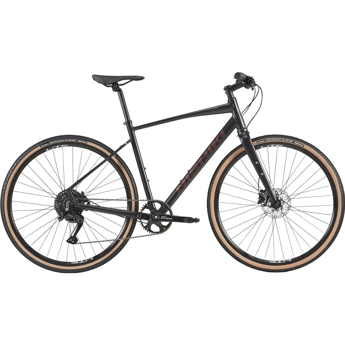 Gravel bike Nishiki Haze Herr black