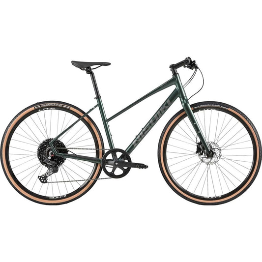 Gravel bike Nishiki Rush Dam Green