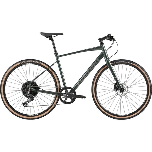 Gravel bike Nishiki Rush Herr green