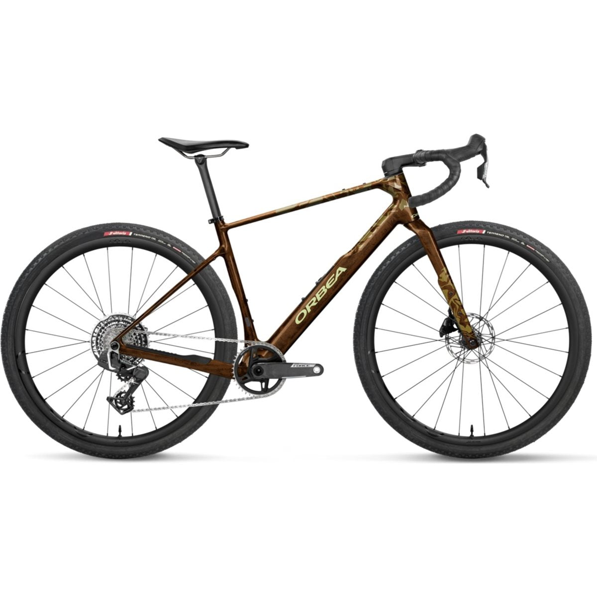 Gravel bike Orbea Terra M21eTeam 1X Caramel Carbon