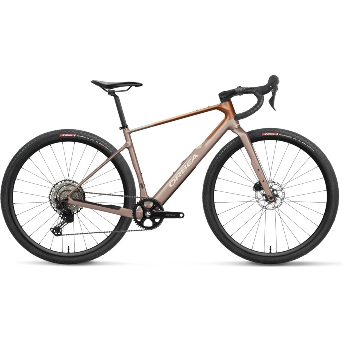 Gravel bike Orbea Terra M30Team 1X Nickel/Met Cinnamon