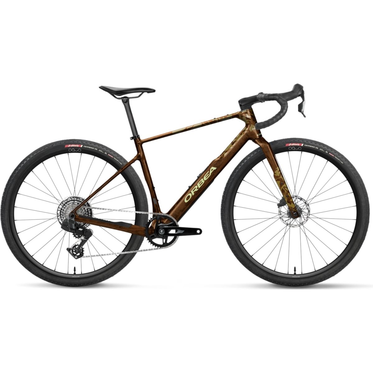Gravel bike Orbea Terra M31eTeam 1X Caramel Carbon