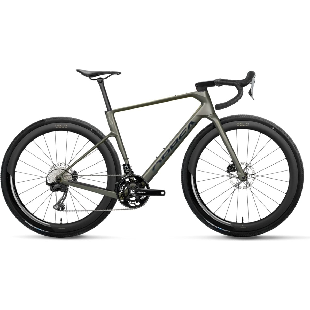 Gravel bike Orbea Terra Race M20 LTD Spaceship Green