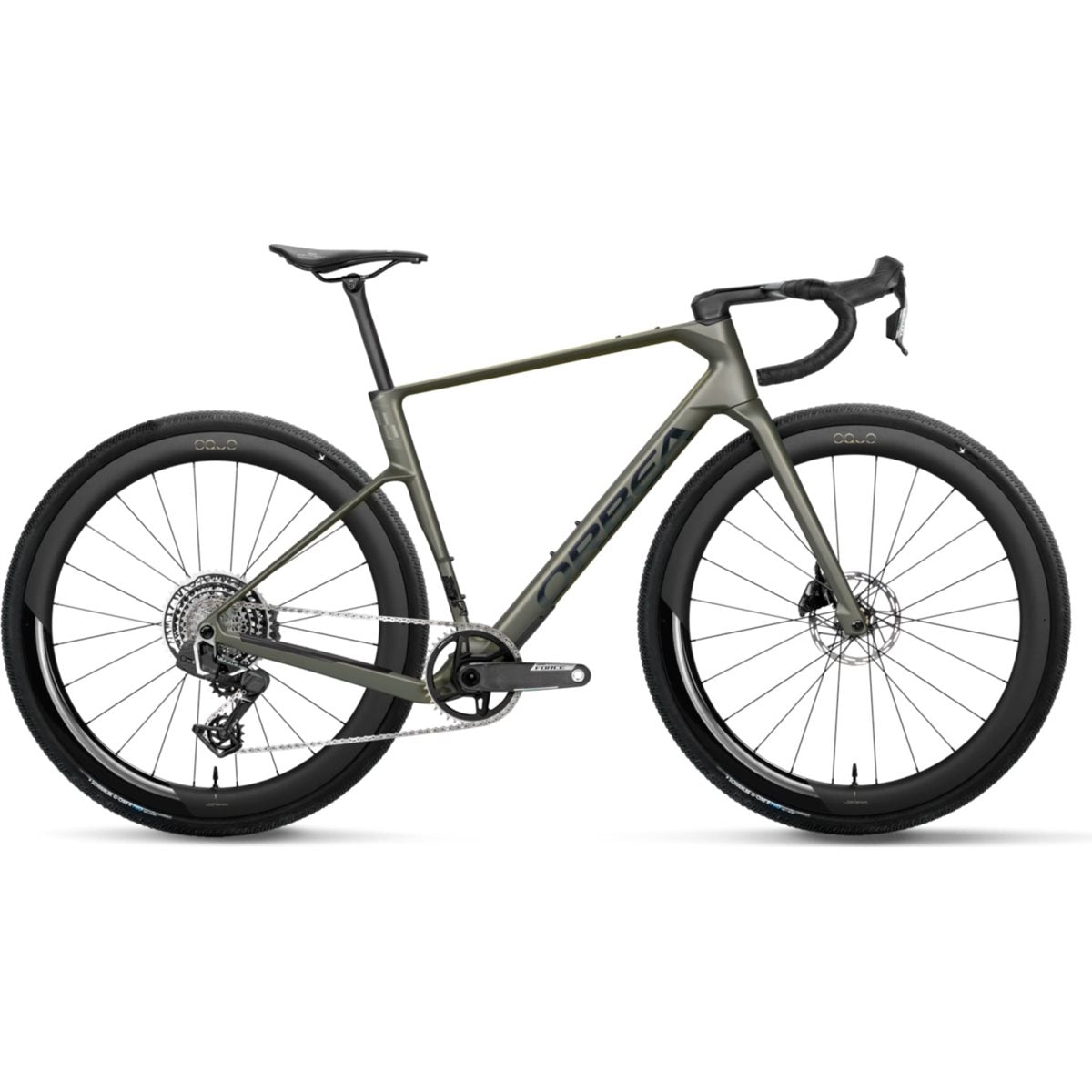 Gravel bike Orbea Terra Race M21eLTD 1X Spaceship Green